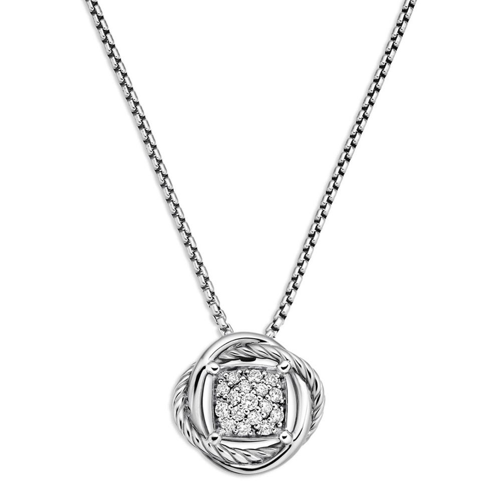 DAVID YURMAN
Infinity Pendant Necklace with
Diamonds Brand New